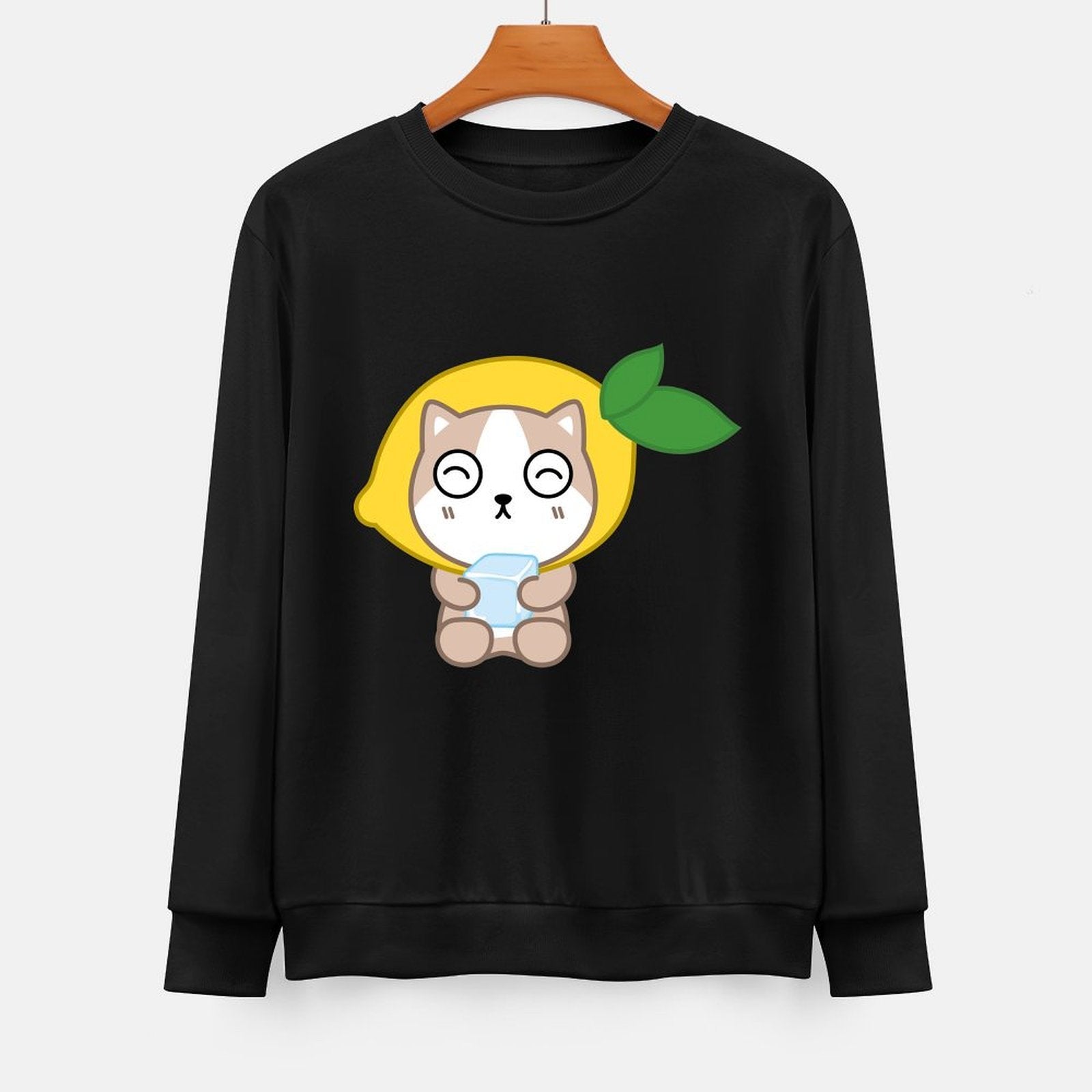 Front Patterned Long Sleeve Top Lightweight